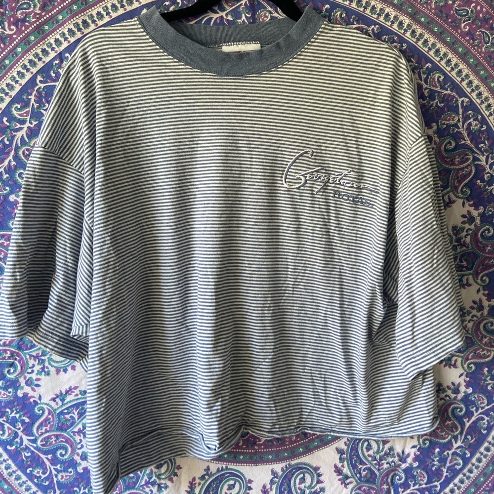 Sport tee crop top